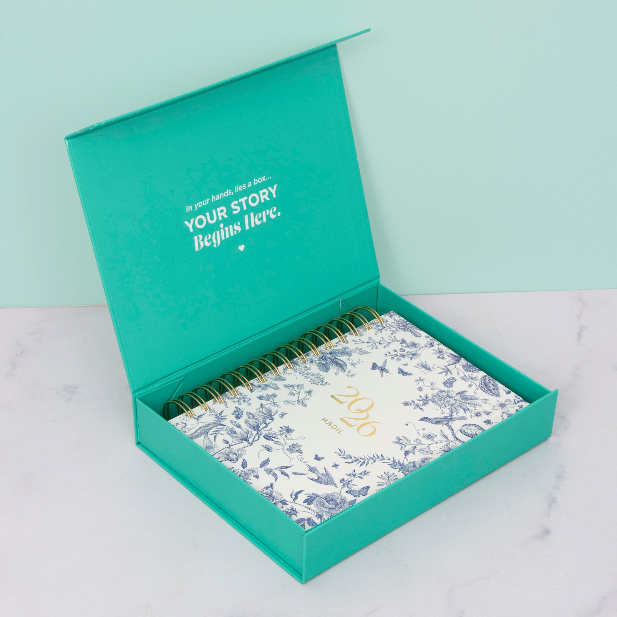 Yearly Flower Book Daily Planner