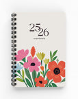 Watercolor Flowers Weekly Planner