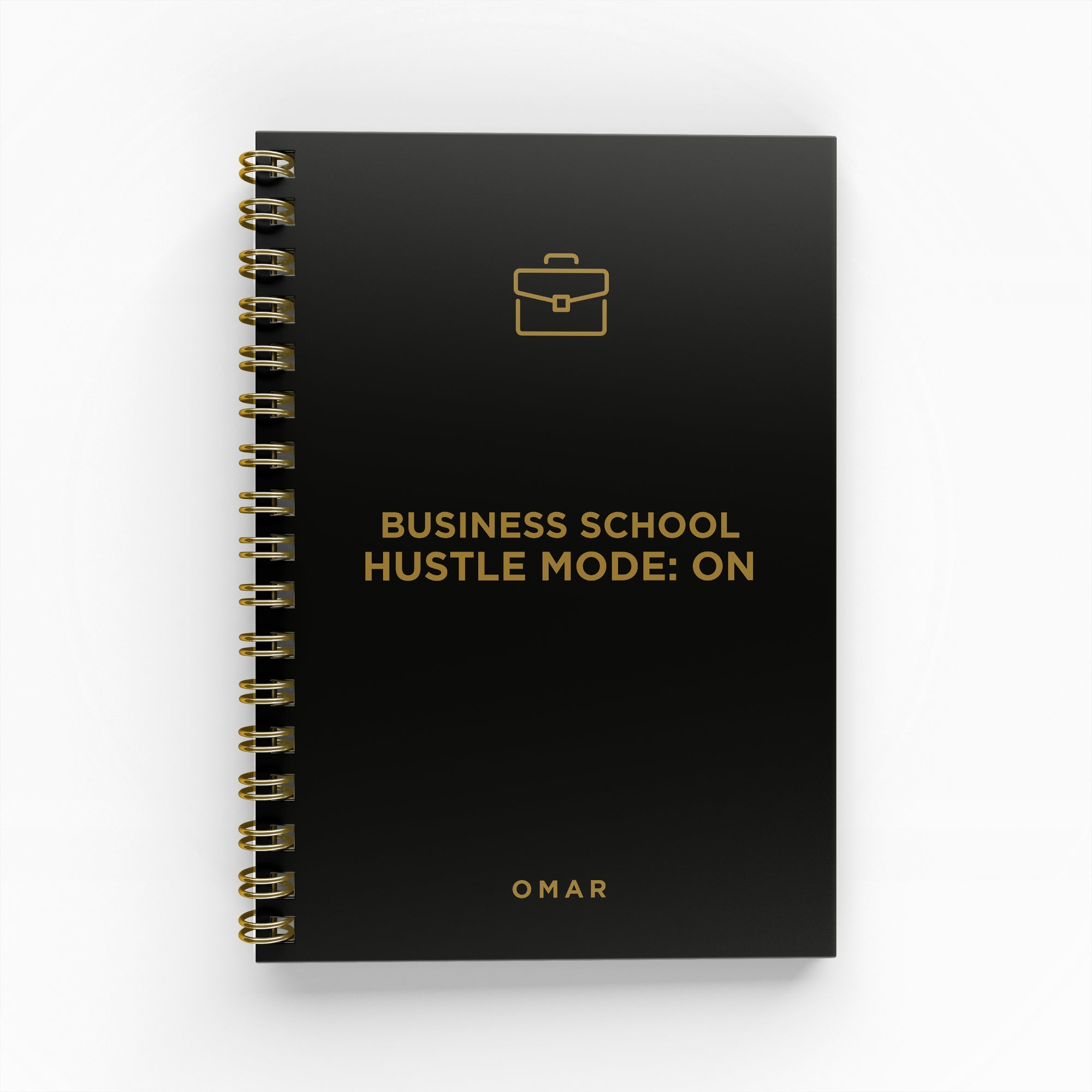 Business School Foil Weekly Planner