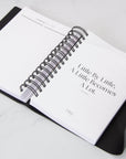 Daily Planner Vegan Leather Wrap