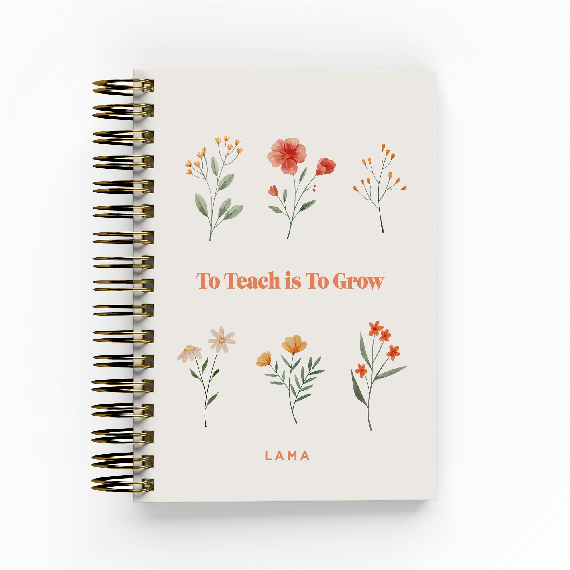 To Teach is To Grow Daily Planner