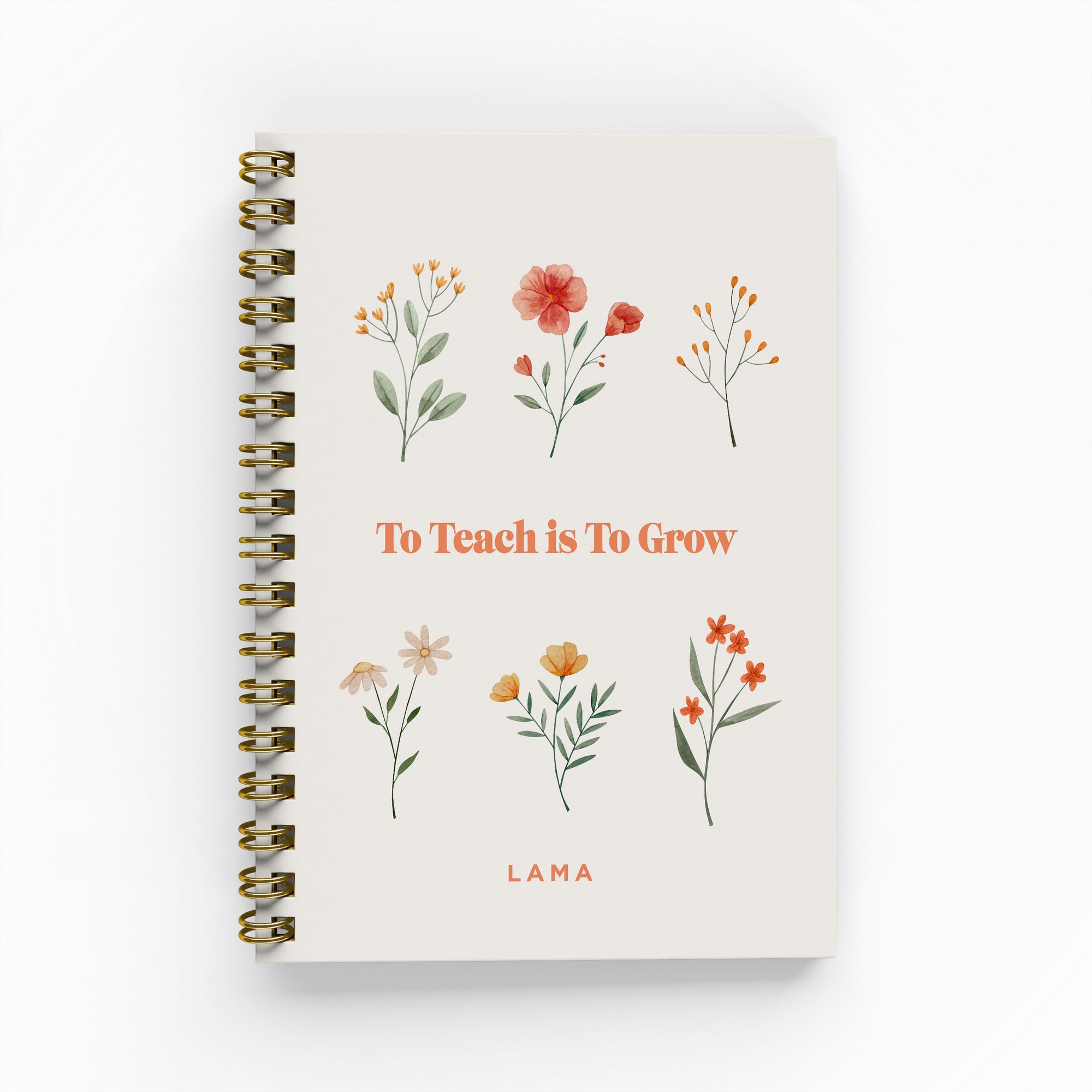 To Teach is To Grow Weekly Planner