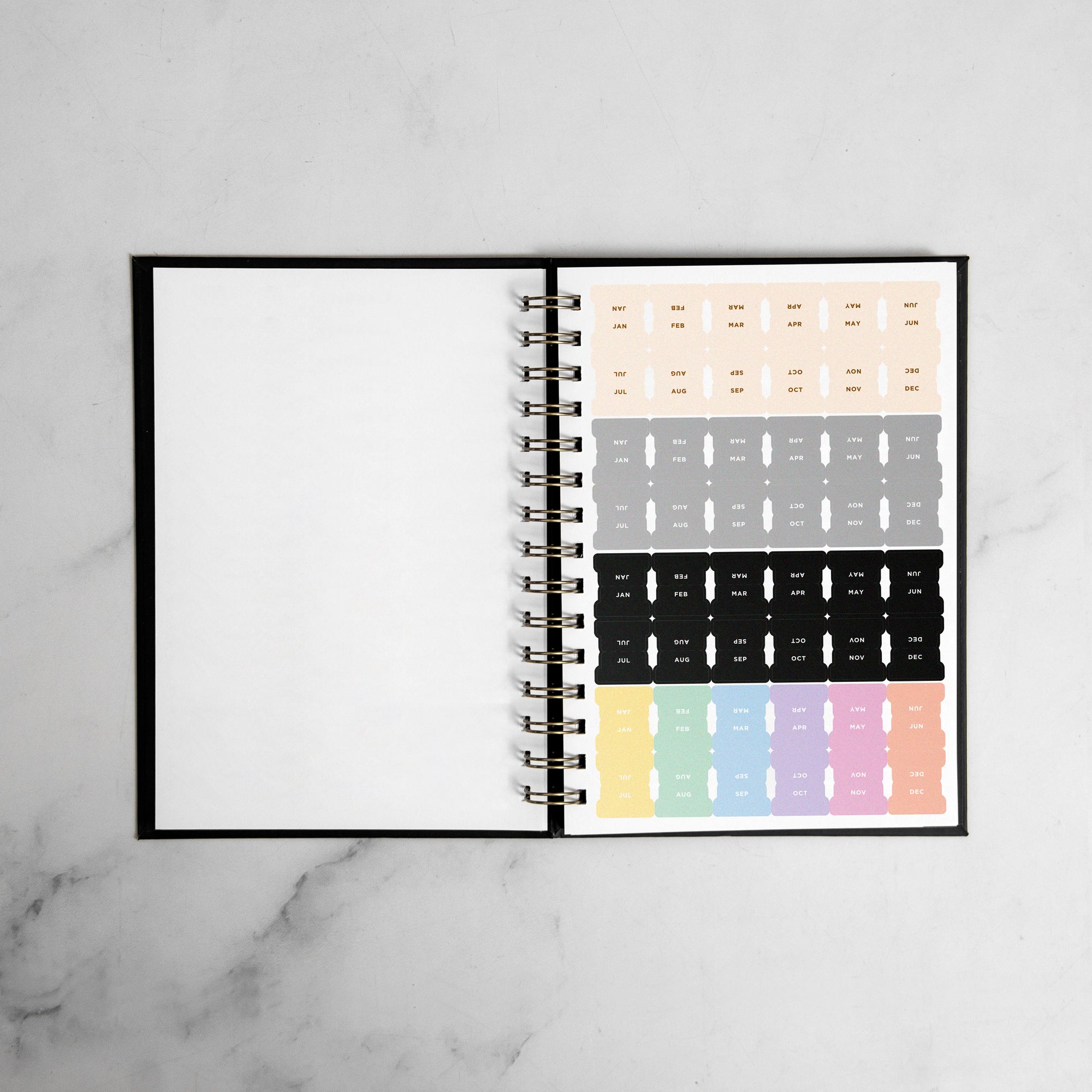 Begin Again Foil Weekly Planner