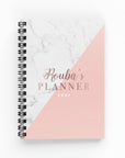 Any Quote Marble & Pink Weekly Planner