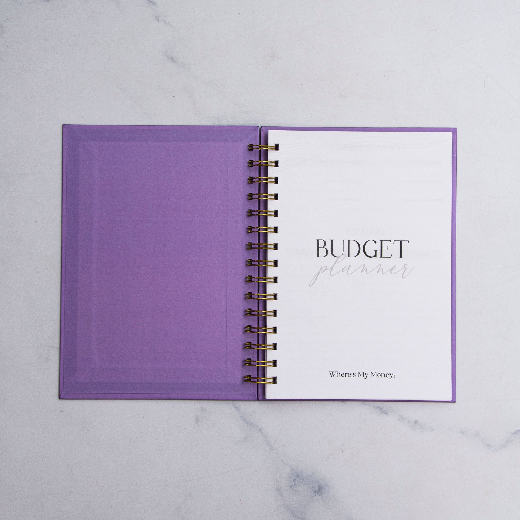 Any Name Foil Budget Planner
