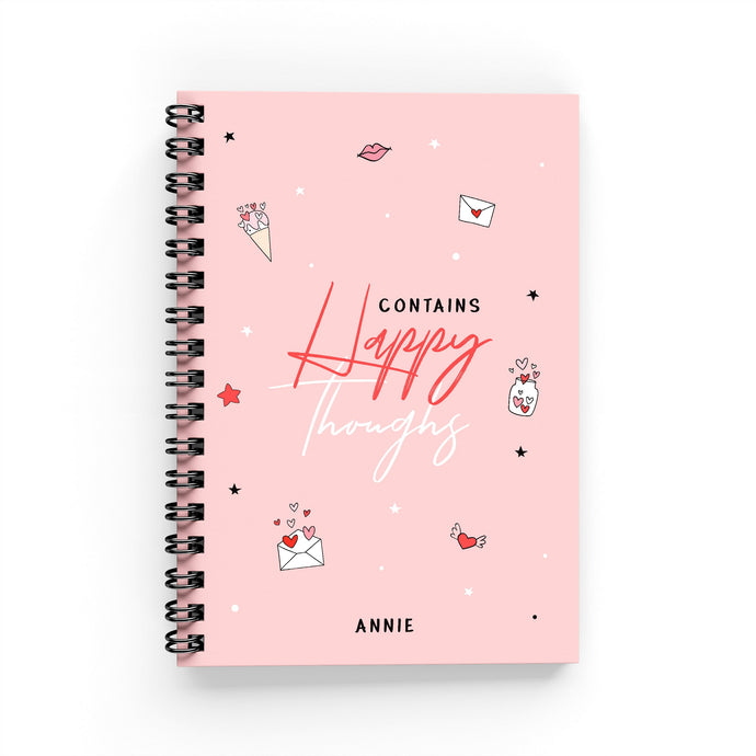 Contains Happy Thoughts Weekly Planner - By Lana Yassine