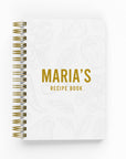 Gold Foil Cooking Recipe Book