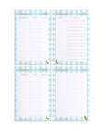 Gingham Student Study Desk Planner