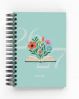 Yearly Flower Book Daily Planner