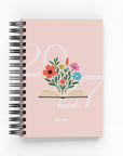 Yearly Flower Book Daily Planner