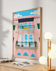 A Very Pink House - Lebanese Poster