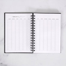 Load image into Gallery viewer, Black Simple Foil Weekly Planner
