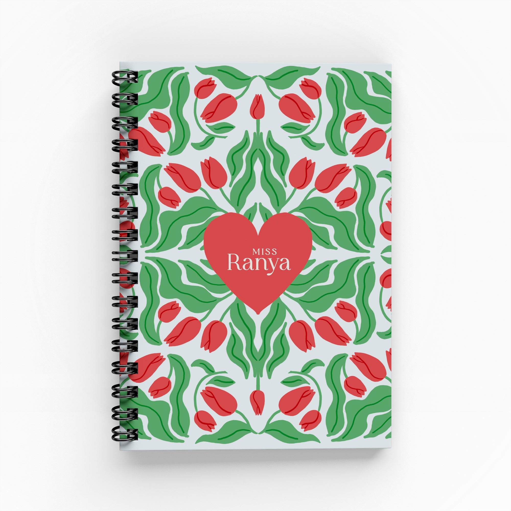 Red Tulips Weekly Planner