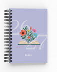 Yearly Flower Book Daily Planner
