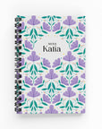 Purple Flowers Weekly Planner
