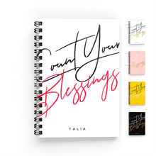 Load image into Gallery viewer, Count Your Blessings Weekly Planner - By Lana Yassine
