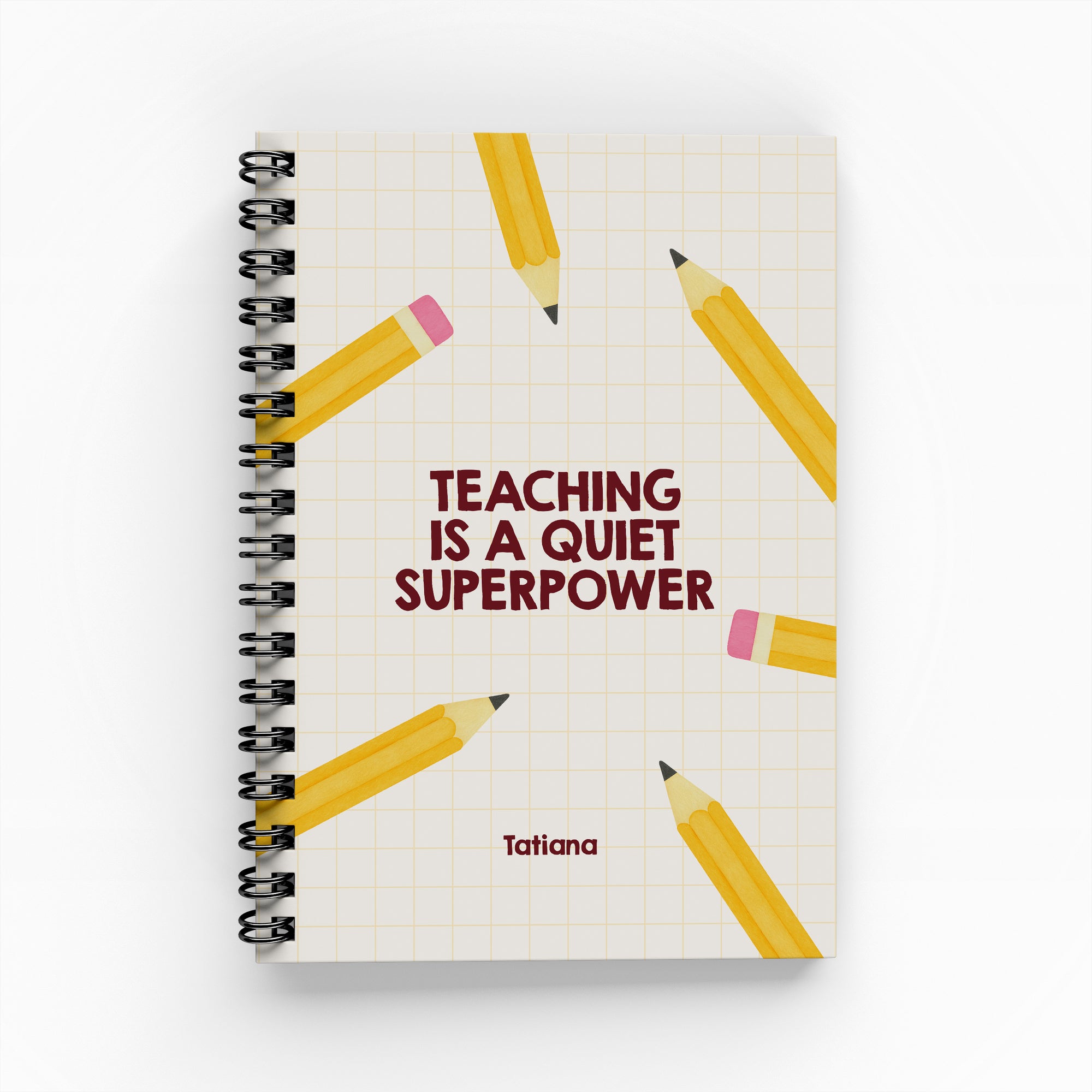 Teaching is a Quiet Superpower Weekly Planner