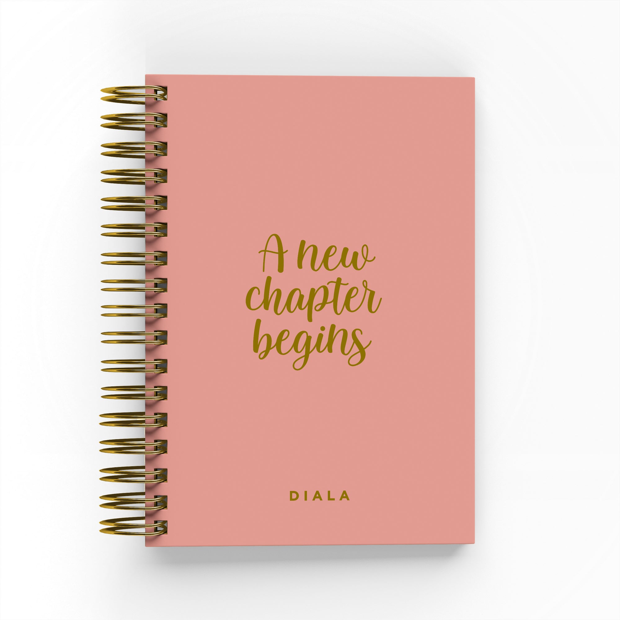 A New Chapter Begins Foil Daily Planner