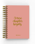 A New Chapter Begins Foil Daily Planner
