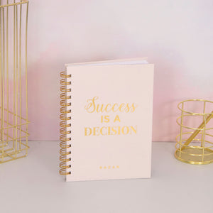 Any Quote Foil Lined Notebook