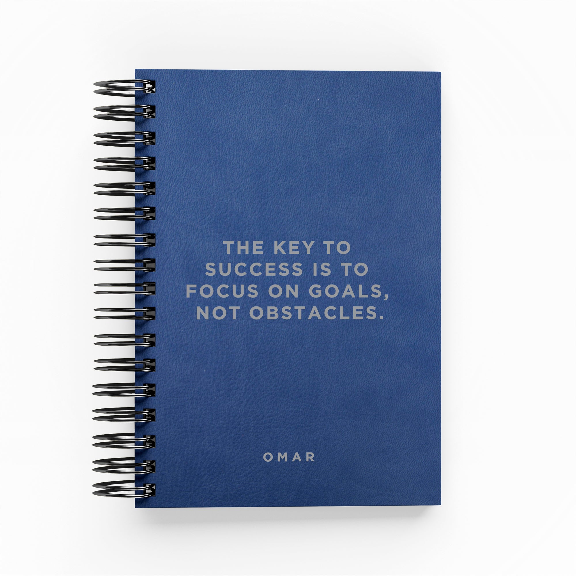 Any Simple Quote Vegan Leather Foil Daily Planner