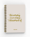 Becoming Everything Foil Undated Planner