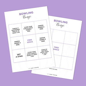 Bowling Bingo Free Printable