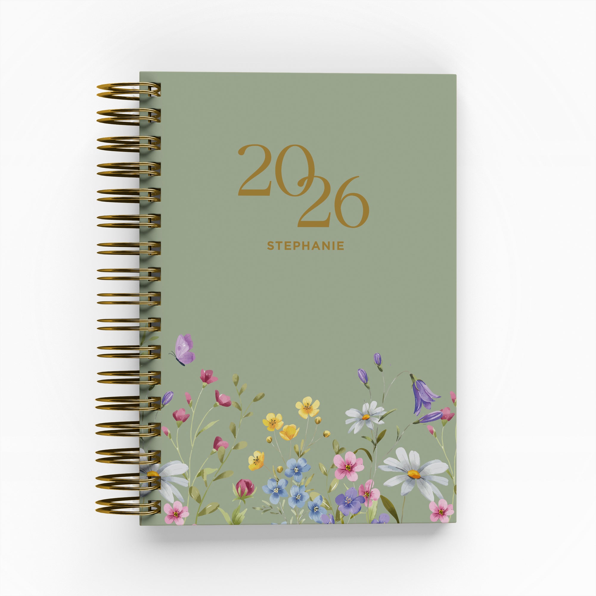 Secret Garden Foil Daily Planner
