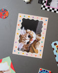 Cosmic Confetti - Classic Frame Magnet