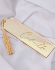 Gold Acrylic Bookmark