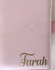 A6 Budget Binder Pink Farah - Archive Sale (Damaged)