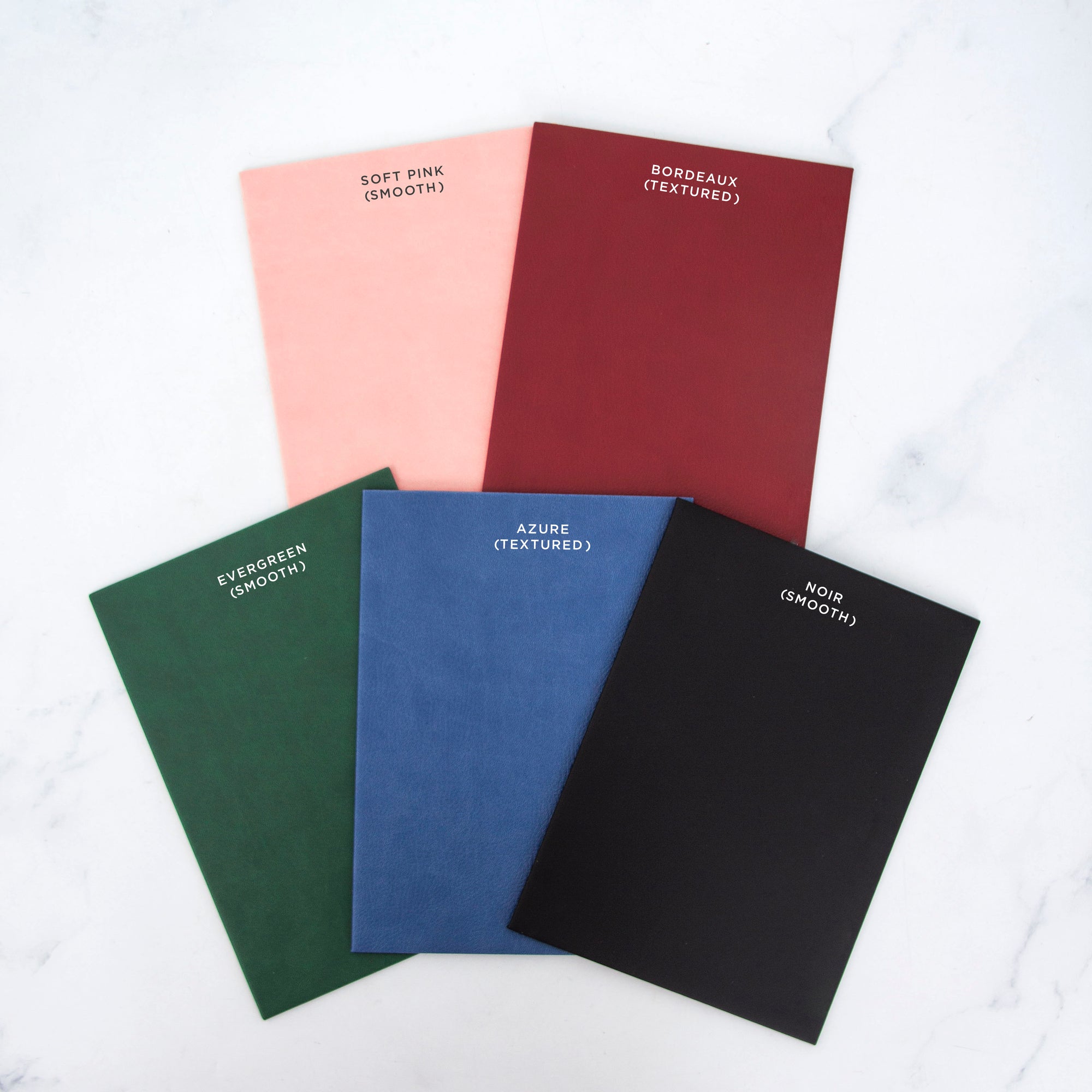 Initials Vegan Leather Foil Daily Planner