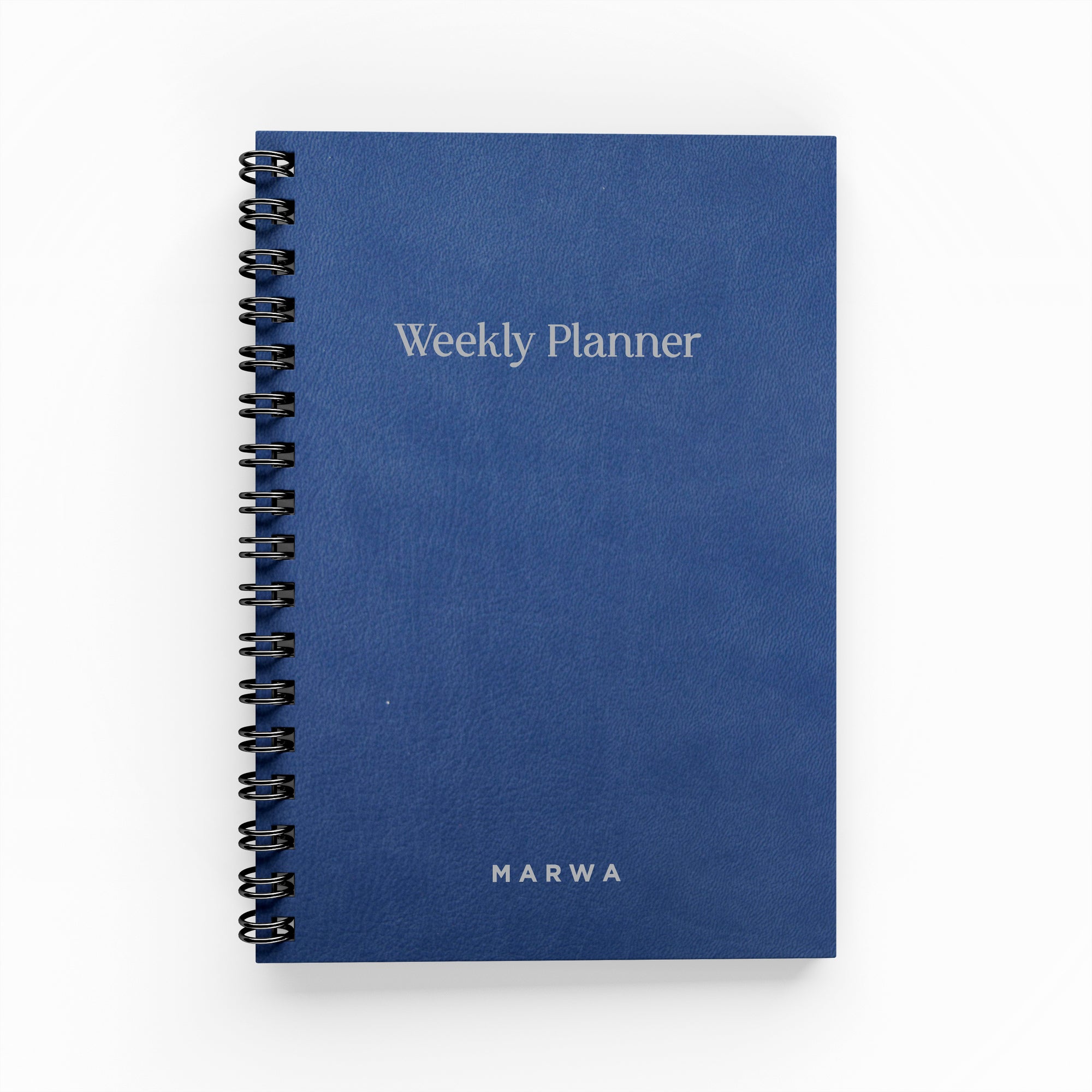 Simple Vegan Leather Foil Weekly Planner
