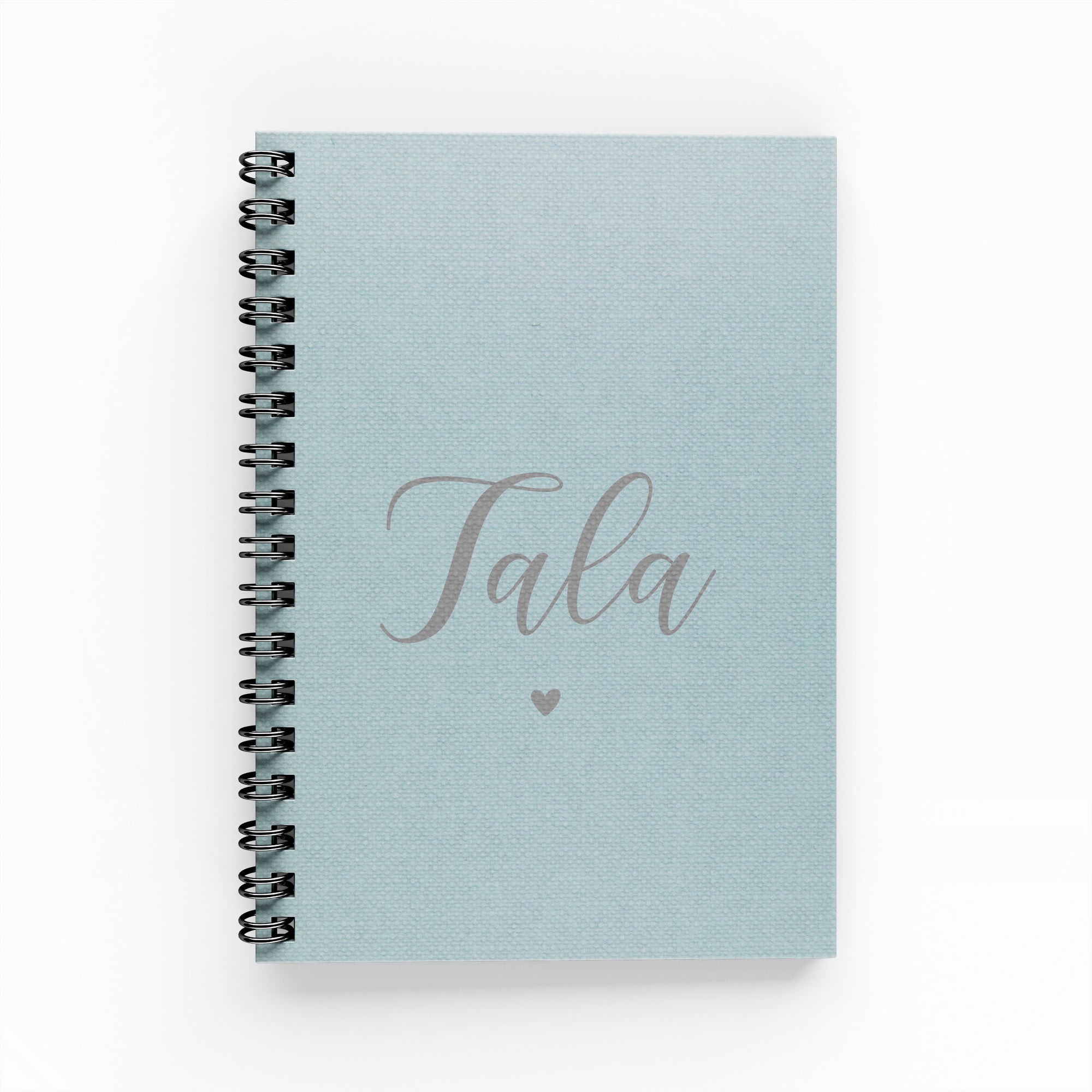 Script Name Linen Touch Foil Lined Notebook