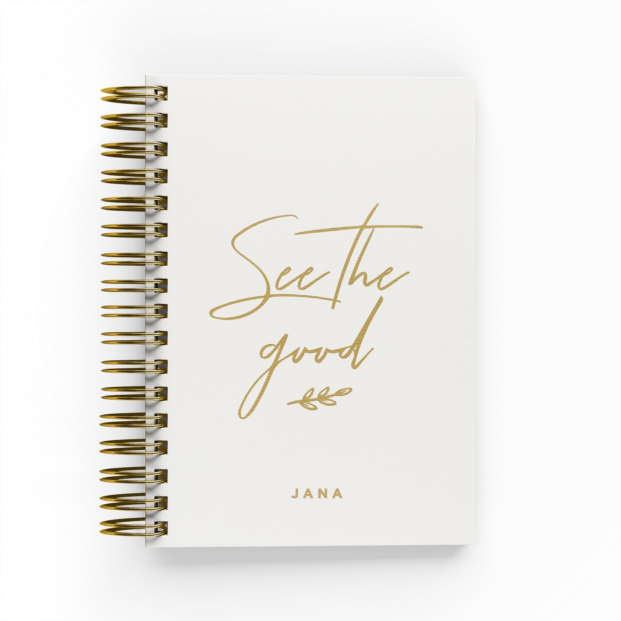 See The Good Linen Touch Foil Daily Planner