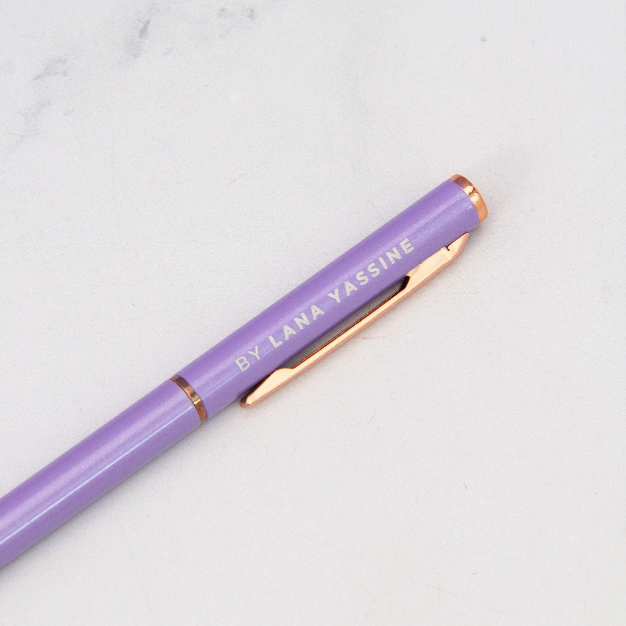 Branded Purple Pen