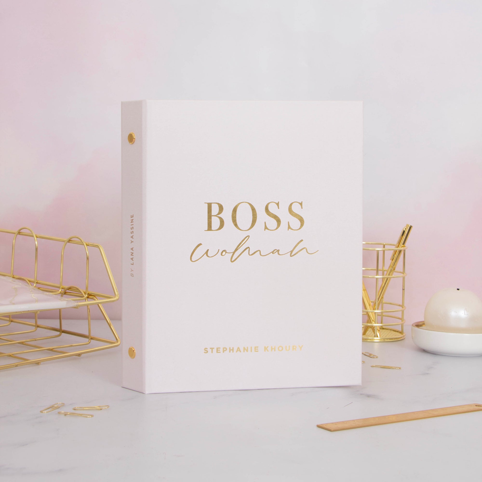 Boss Woman Foil Binder