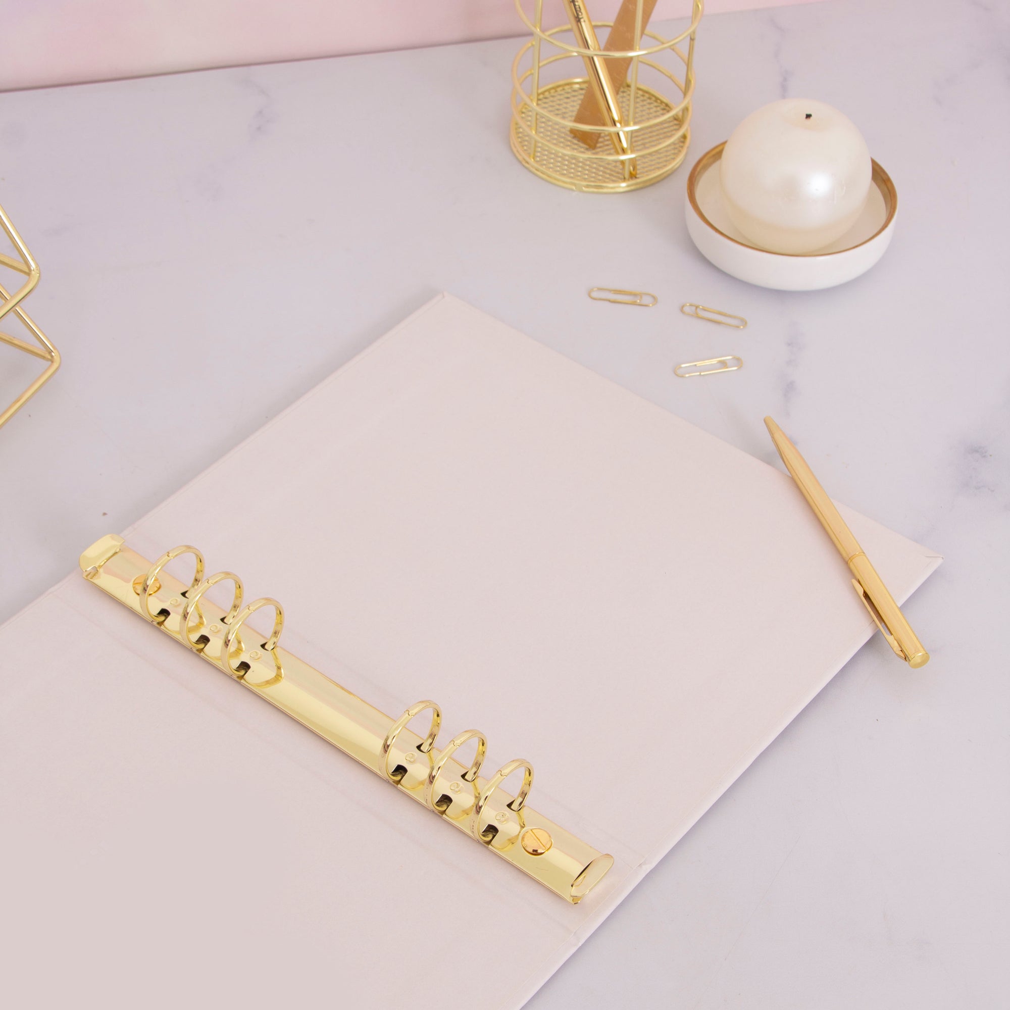 Recipe Book Foil Binder