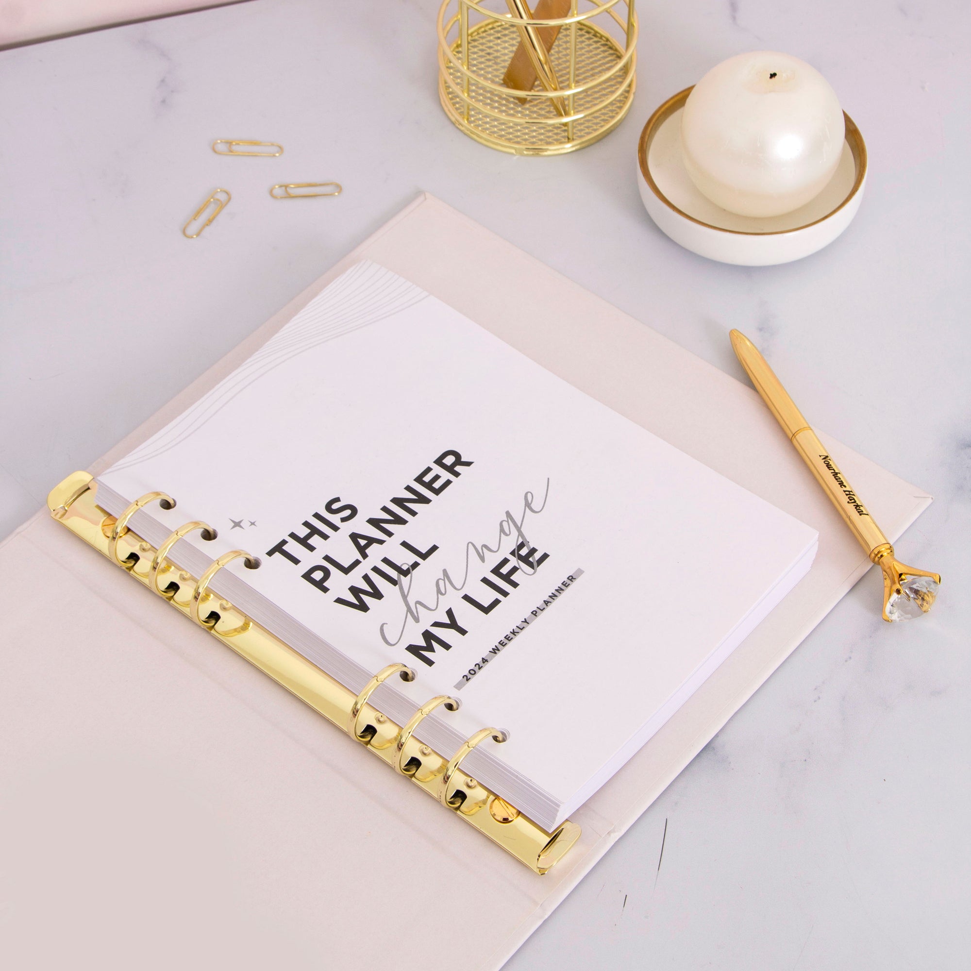 Weekly Planner Binder Inserts