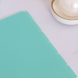 Turquoise Binder Divider Tabs A5