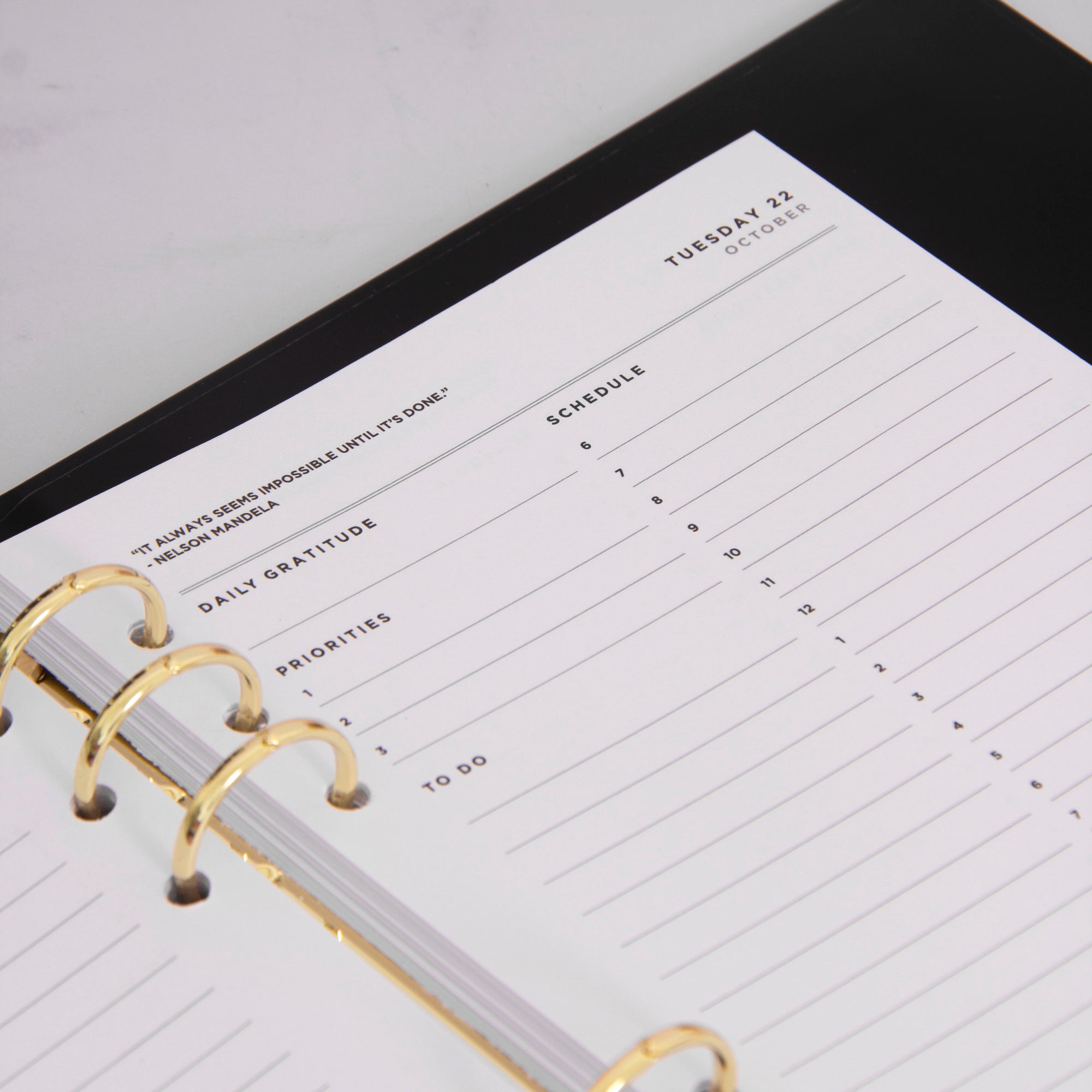 Daily Planner Binder Inserts