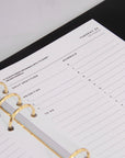 2026 Daily Planner Binder Inserts
