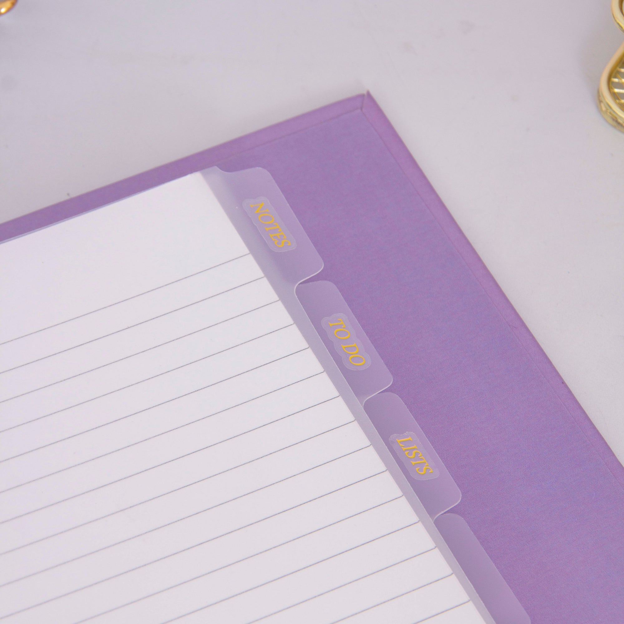 Foil Stickers for Binder Divider Tabs