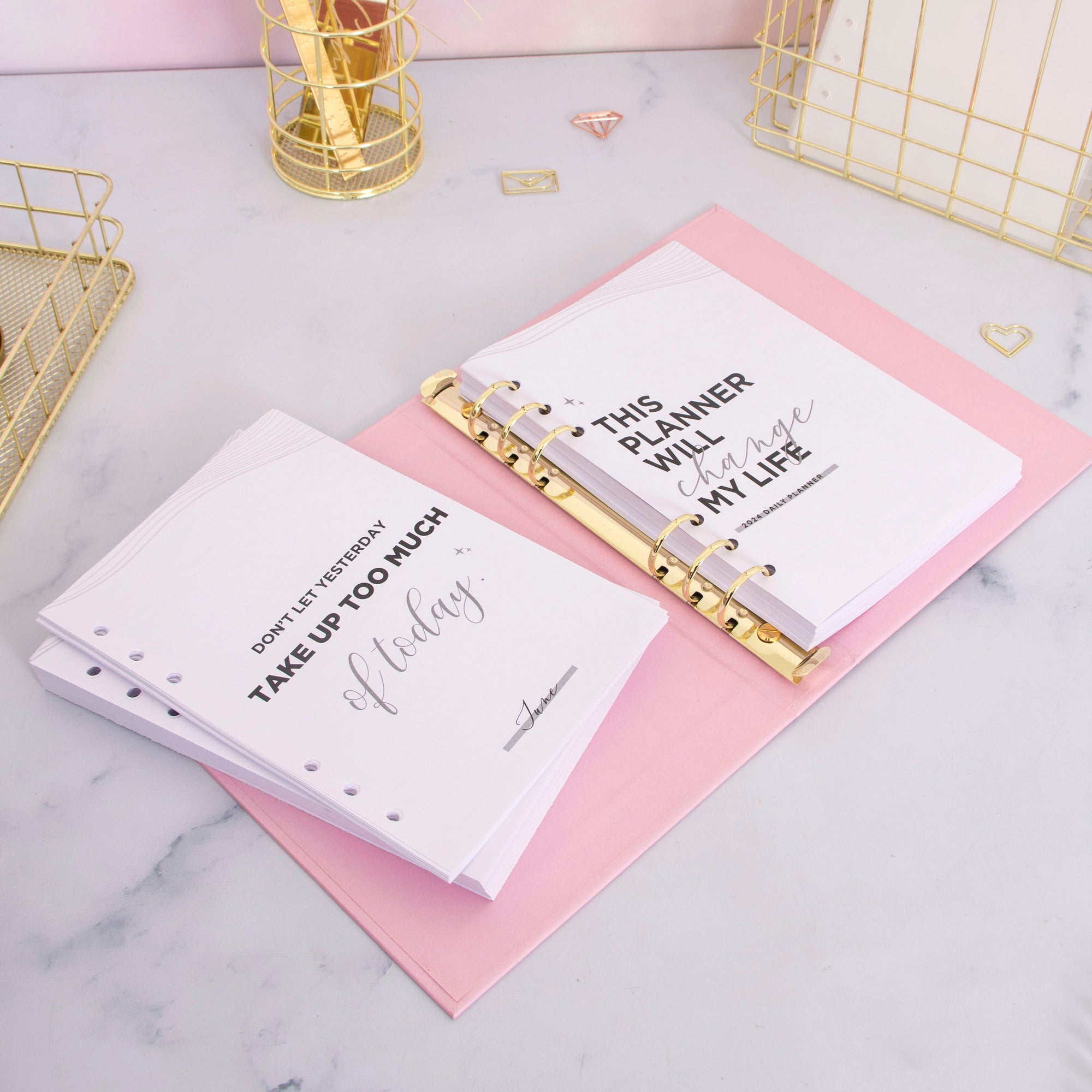 Daily Planner Binder Inserts