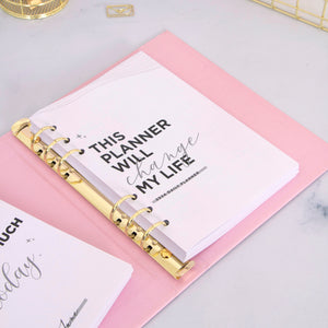 Any Simple Quote Foil Binder