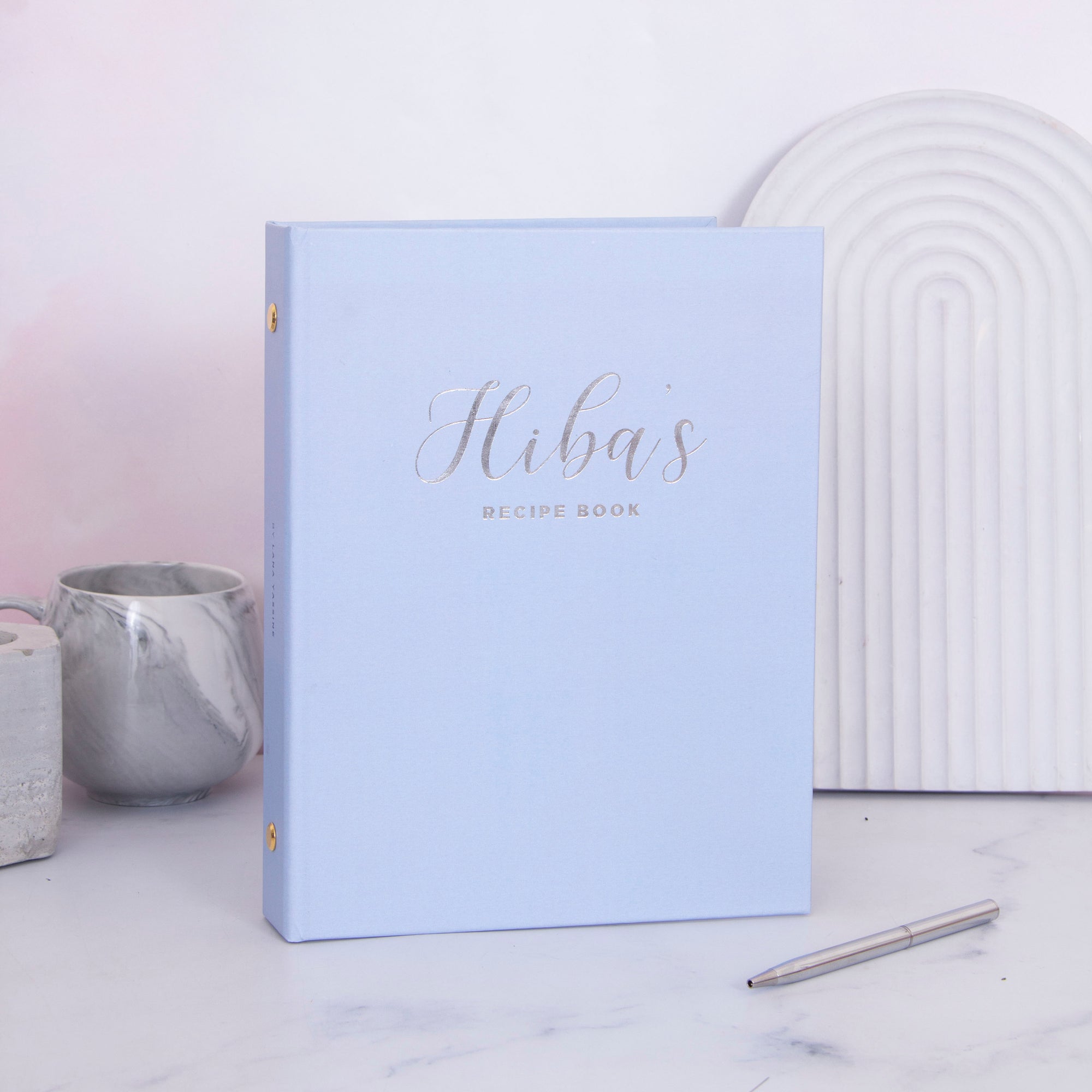 Recipe Book Foil Binder