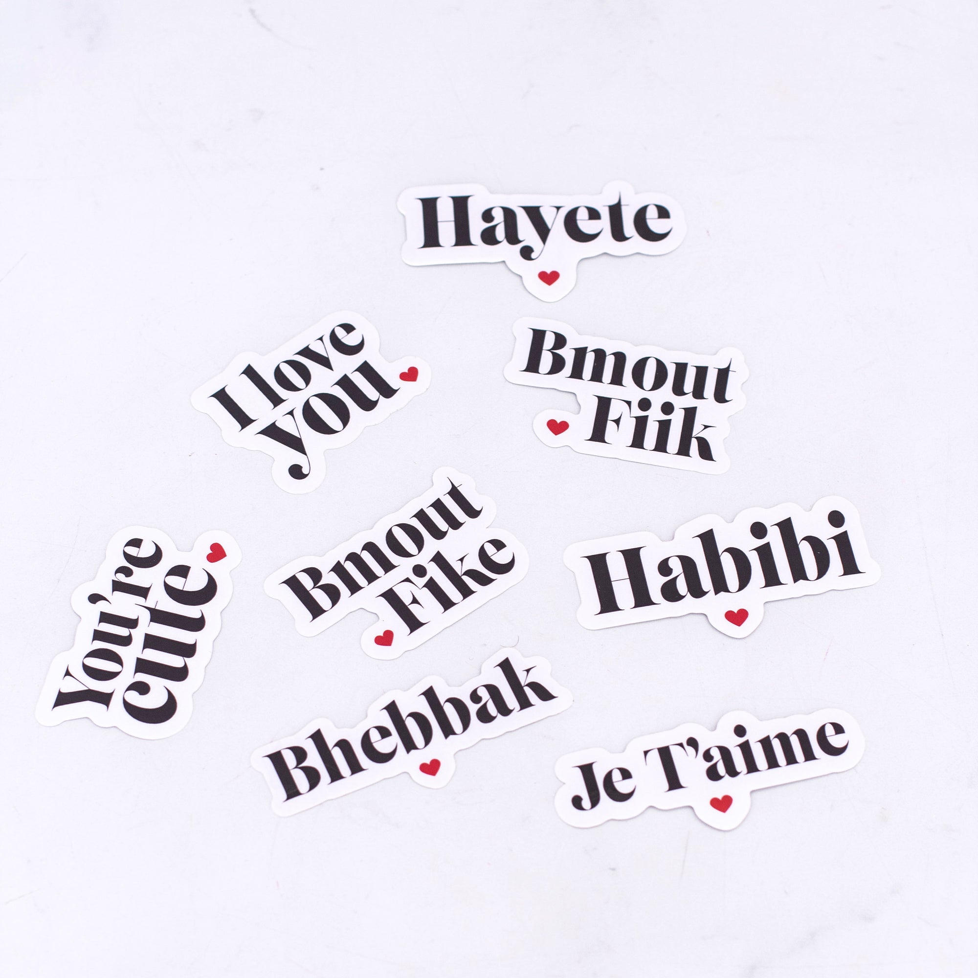 Lebanese Love Sticker Pack