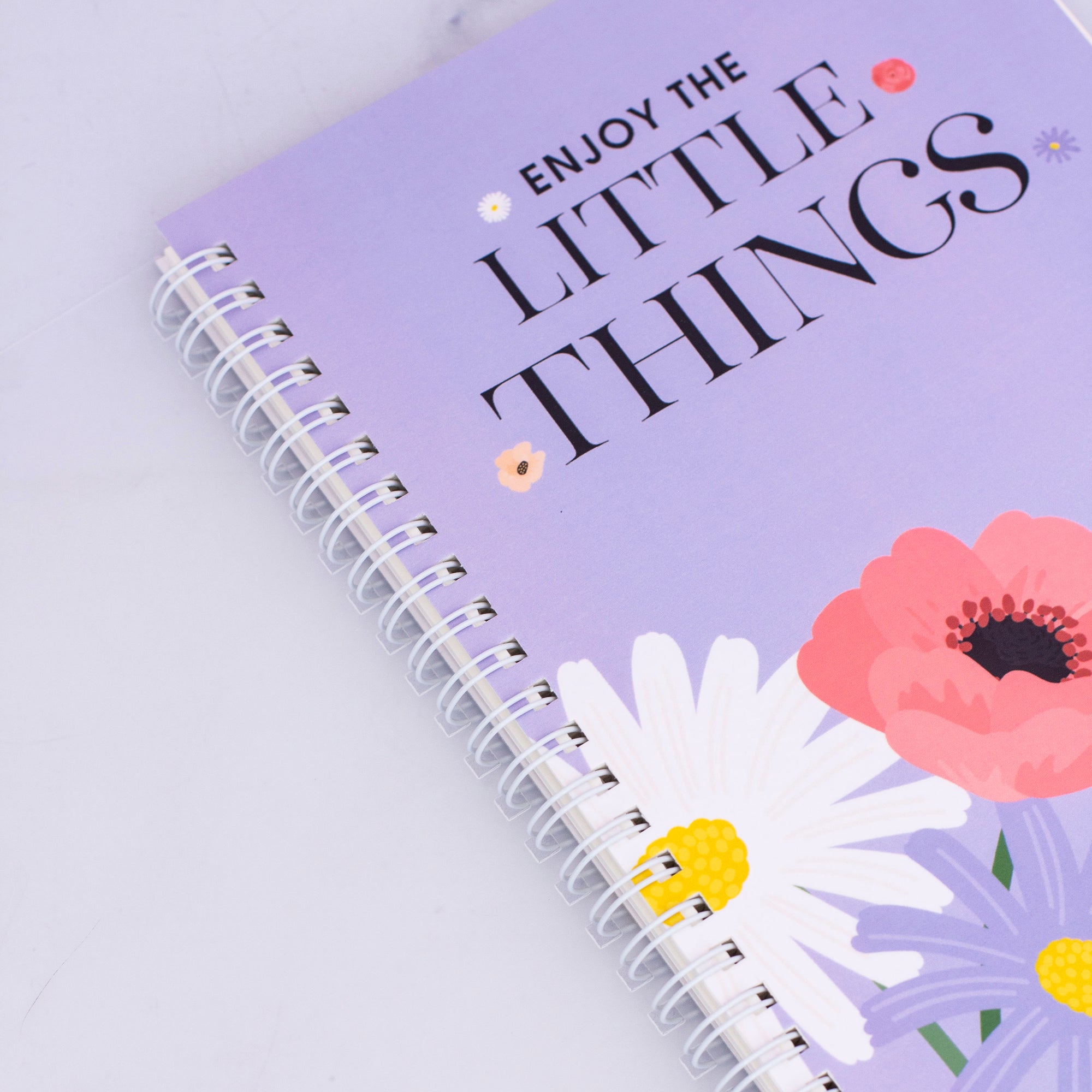 Enjoy The Little Things Lined Notebook