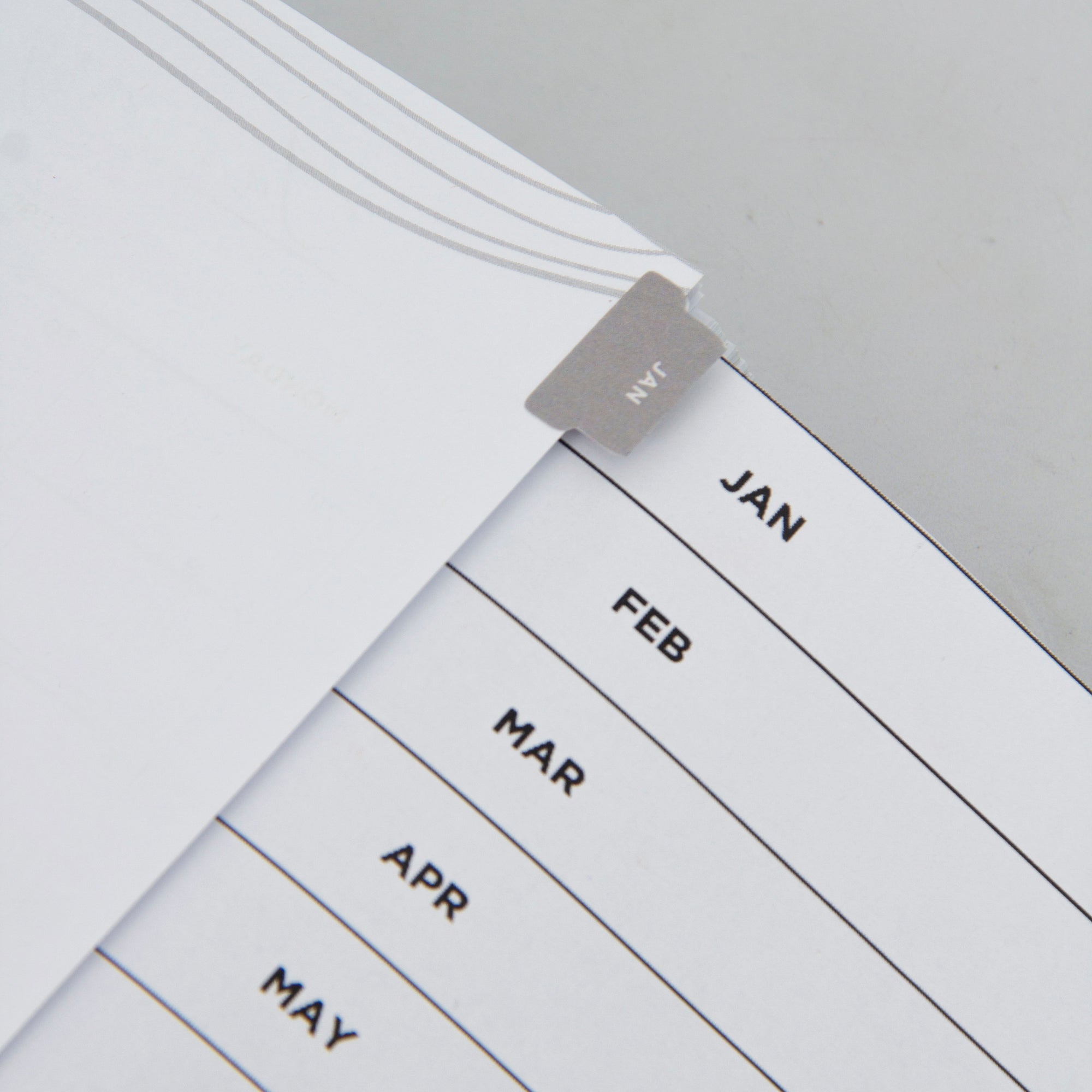 Monthly Separator Template For Planners - Free Printable