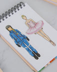 Little Fashion Designer Sketchbook